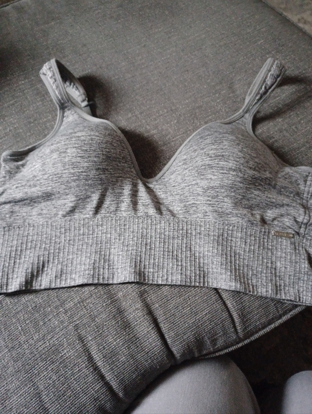 Gray Seamless Comfort Wireless Bra - Women Intimates & Sleepwear